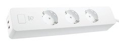 Deltaco Smart Home SH-P03USB2 - smart outlet, WiFi, 3xCEE 7/3, 2xUSB-A, 1,5m, white