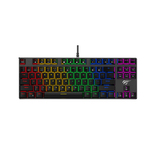 Havit KB435L TKL - gaming tangentbord, Outemu Blue, Svart