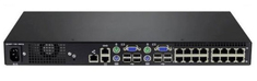 Lenovo Local 2x16 Console Manager - KVM kytkin - CAT5 - 16 x KVM port(s) - 2 paikalliset käyttäjät - räkkiin asennettava malleihin System x3620 M3, x3950 X5