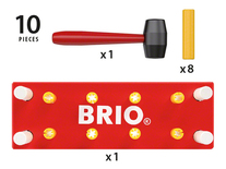 Brio Pounding Bench 30525, 10pcs