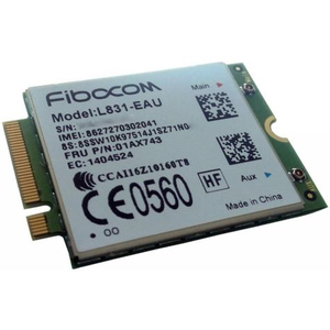 ThinkPad 4G LTE Mobile Broadband XMM 7160 (Fibocom L831-EAU).LTE Cat 4 ...